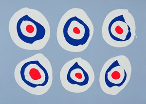 Revólver, 1998 (acrílico sobre tela)