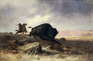 Buffalo Hunt de Colin Campbell Cooper