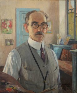 Auto-retrato de Colin Campbell Cooper