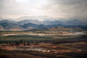 Março de Francis Marquess de Hastings 1754-1826 1814-15 óleo sobre tela detalhe de 237634 de Colonel Charles Joseph Doyle