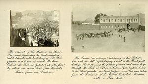 O Imã (em carruagem) de regresso ao seu Palácio de Colonel M.C. Lake