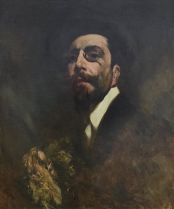 Autorretrato de Columbano Bordalo Pinheiro