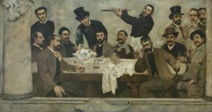 O Grupo Lion de Columbano Bordalo Pinheiro