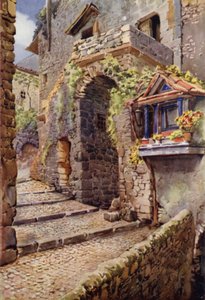Casas medievais, Alatri de Commendator Formilli