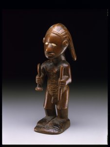 Figura masculina em pé, pessoas Bembe