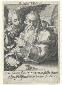 Evangelista Mateus
Os quatro evangelistas (título da série) de Conrad Goltz (possibly)