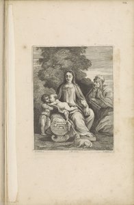 Maria com o Menino Jesus, o jovem João Batista e Santa Isabel de Conrad Lauwers