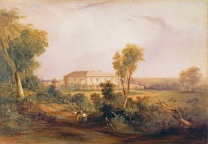 Camden Park House, casa de John MacArthur (1767-1834), 1843