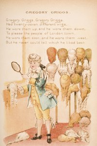 Gregory Griggs, de "Rimas e Contos da Velha Mamãe Ganso", publicado por Frederick Warne und Co., c.1890s (chromolitho)