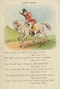 Rima de berçário: John Cook (chromolitho) de Constance Haslewood