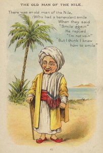 Rima de berçário: The Old Man Of The Nile (chromolitho)