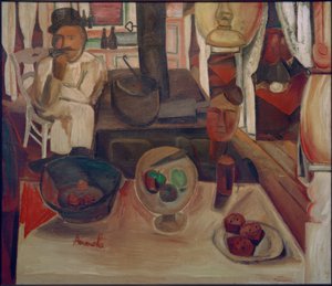 A loja de batatas fritas de Constant Permeke