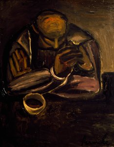 Homem com copo de Constant Permeke