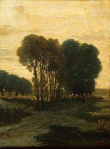 Um aglomerado de árvores de Constant Troyon