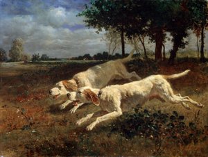 Cães Running, 1853.