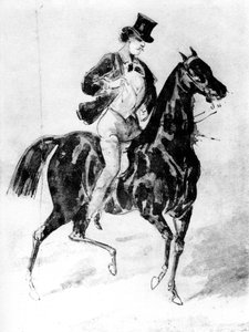 Um Dândi, século XIX, 1930.