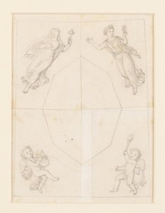 Modelo para decoração de teto de Constantin Hansen