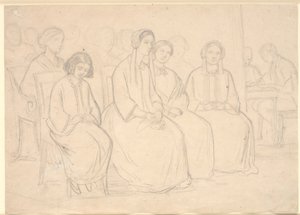 Em Hages durante uma palestra de Høyen de Constantin Hansen