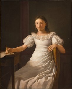 A irmã do artista Alvilde de Constantin Hansen