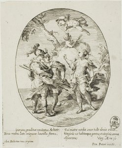 Eneias, Vénus e Aquates de Conte Pietro Antonio Rotari