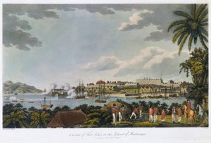 Vista nordeste do Forte Louis (Forte Saint Louis), Martinica, 5 de fevereiro - 22 de março