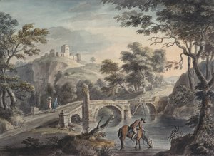 Paisagem com ponte