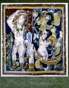 Arte copta: Dionysos, c.395-641 (tapeçaria) de Coptic Coptic