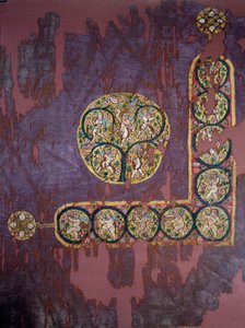 Coptic Art: Hanging with Harvest Love (4o século DC), Paris, Musee Du Louvre