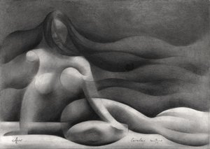 Forma feminina abstrata de Corné Akkers