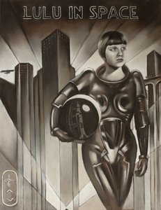 Astronauta da Cidade Art Déco de Corné Akkers
