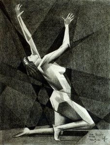 Bailarina Geométrica Dinâmica de Corné Akkers