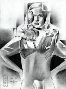 Retrato de Moda Geométrica de Corné Akkers