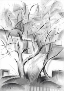 Árvores abstratas modernas de Corné Akkers