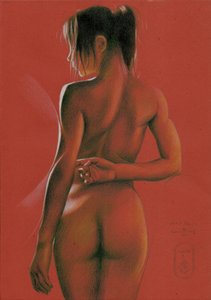 Figura feminina nua de Corné Akkers