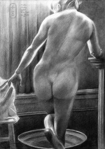 Estudo de nu, inspirado em Breitner - 23-12-25 de Corné Akkers