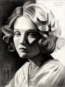 Retrato monocromático pensativo de Corné Akkers