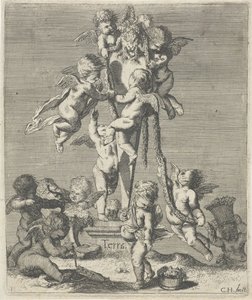 Aarde
Terra (título sobre o objecto)
De vier elementen (título da série) de Cornelis A. Hellemans