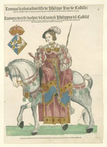 Retrato de Eleanor de França a cavalo