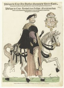 Retrato de Philip de Croy a cavalo