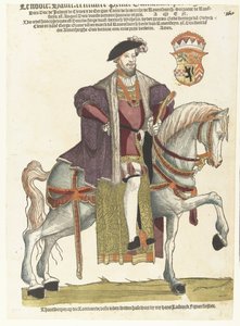 Retrato do Duque Willem van Cleves, Jülich e Berg, Conde de Mark, Senhor de Ravenstein a cavalo