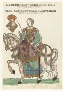 Retrato da princesa Isabel a cavalo