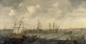 A Frota Holandesa de Arenques sob Vela