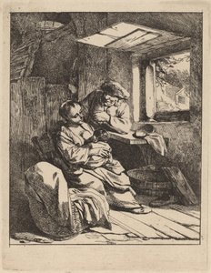 A jovem mãe de Cornelis Pietersz Bega