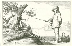 De jonge visser
Cenas Vier pastorale (título da série) de Cornelis Bloemaert (II) (possibly)