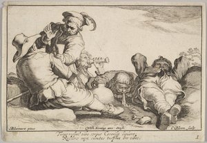 Prazeres de Ocupação. de Cornelis Bloemaert