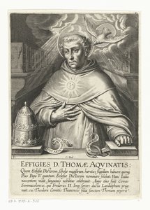 São Tomás de Aquino
A vida de São Tomás de Aquino (título da série) de Cornelis Boel