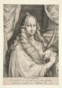 Santa Catarina de Alexandria de Cornelis Boel