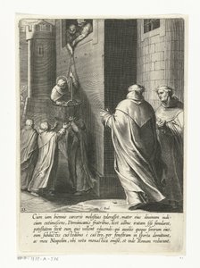 Thomas foge da prisão
A vida de São Tomás de Aquino (título da série) de Cornelis Boel