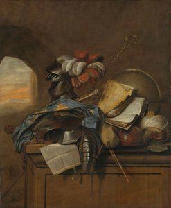 Vanitas Natureza Morta de Cornelis Brisé
