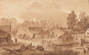 Aldeia com Lagoa, c. 1782.